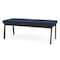 Lesro Newport 2 Seat Bench, 45 in W 21 in L 18.5 in H NP2001 - alternate 2